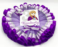 Princess Anna Frozen Tutu Set Girls Personalized Custom Purple Silver Ribbon Sewn Trim Tutu Outfit Dress Theme Cake Smash Birthday Party
