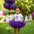 Doc McStuffins Tutu Set Girls Personalized Custom Purple Tutu Outfit Dress Theme Cake Smash Birthday Party