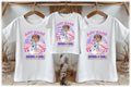 Doc McStuffins Personalized Custom White Family T-Shirt or Onesie Pack Theme Cake Smash Birthday Party