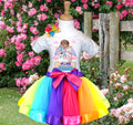 Doc McStuffins Tutu Set Girls Personalized Custom Rainbow Ribbon Tutu Outfit Dress Theme Cake Smash Party