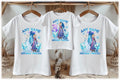 Frozen Princess Anna Personalized Custom White Family T-Shirt or Onesie Pack Theme Cake Smash Birthday Party
