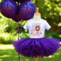 Gabby's Dollhouse Tutu Set Girls Personalized Custom Purple Tutu Outfit Dress Theme Cake Smash Birthday Party