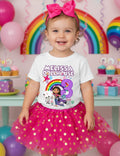 Gabby's Dollhouse Kitties Tutu Set Girls Personalized Custom Hot Pink Gold Polka Dots Tutu Outfit Dress Theme Cake Smash Birthday Party