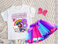 Gabby's Dollhouse Kitties Tutu Set Girls Personalized Custom Hot Pink Blue Purple Ribbon Tutu Outfit Dress Theme Cake Smash Birthday Party