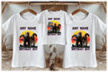 Godzilla and Kong Personalized Custom White Family T-Shirt or Onesie Pack Theme Cake Smash Birthday Party