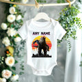 Godzilla Personalized Custom White T-Shirt or Onesie Theme Cake Smash Party