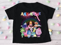 Inside Out Personalized Custom Black T-Shirt or Onesie Theme Cake Smash Party