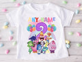 Inside Out Personalized Custom White T-Shirt or Onesie Theme Cake Smash Birthday Party