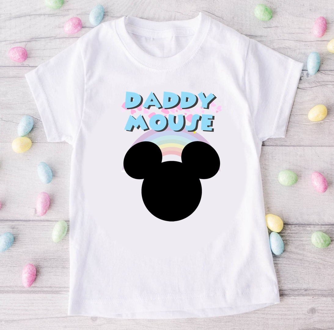 Minnie Mouse Pink Bow Personalized Custom White Family T-Shirt or Onesie Pack Theme Cake Smash Birthday Party