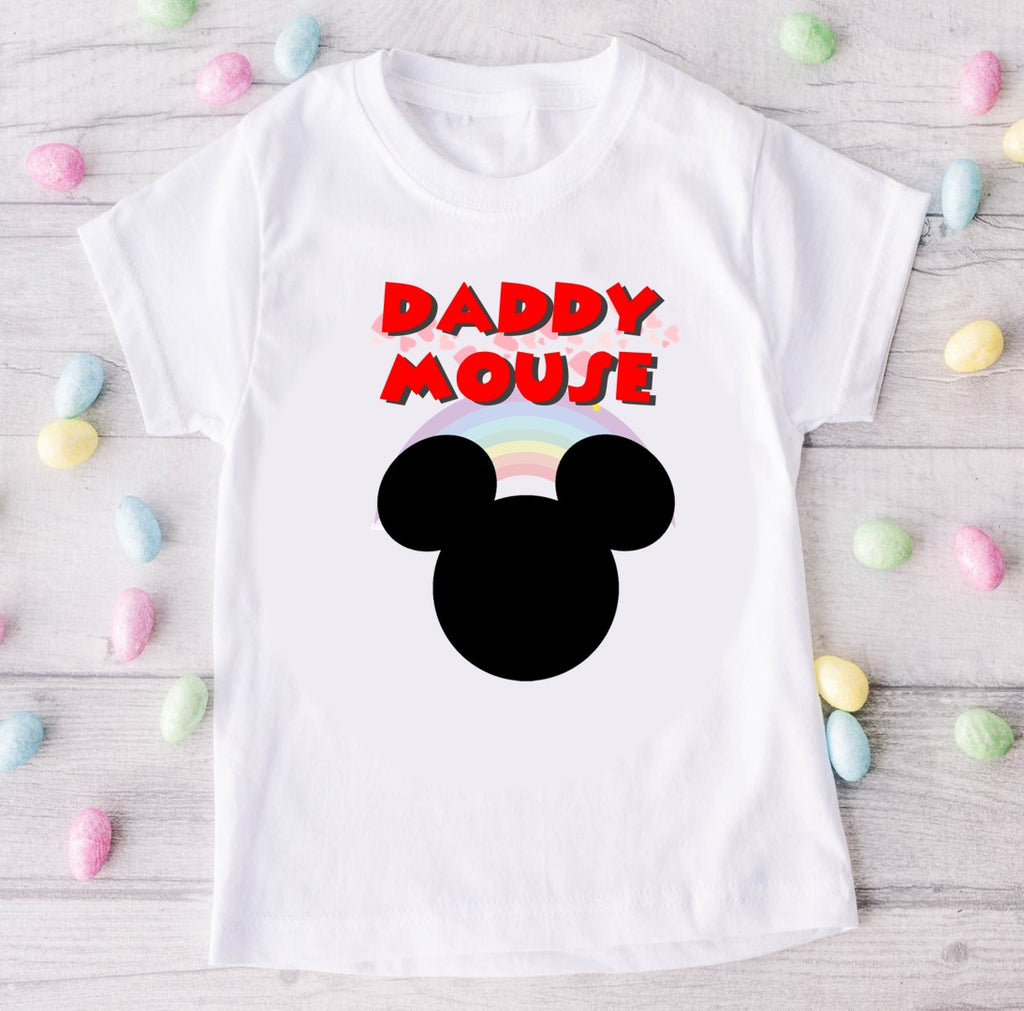Minnie Mouse Red Bow Personalized Custom White Family T-Shirt or Onesie Pack Theme Cake Smash Birthday Party