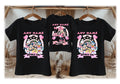 Minnie Mouse Personalized Custom Black Family T-Shirt or Onesie Pack Theme Cake Smash Birthday Party