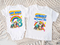 Pupstruction Personalized Custom White Family T-Shirt or Onesie Pack Theme Cake Smash Birthday Party