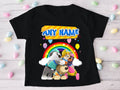 Pupstruction Personalized Custom Black T-Shirt or Onesie Theme Cake Smash Party