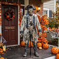 6' Animated Ghost Ship / Pirate's Curse Mutinous Hand Crew Member Figure Music Lights Motion Sensor Halloween Home Decor Accent Yard Prop