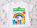 Sesame Street Chibi Cute Personalized Custom White T-Shirt or Onesie Theme Cake Smash Party