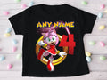 Sonic the Hedgehog Amy Rose Personalized Custom Black T-Shirt or Onesie Theme Cake Smash Birthday Party