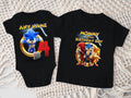 Sonic the Hedgehog Personalized Custom Black Family T-Shirt or Onesie Pack Theme Cake Smash Birthday Party