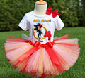 Sonic the Hedgehog Shadow Tutu Set Girls Personalized Custom Gold Red Pink Tutu Outfit Dress Theme Cake Smash Birthday Party