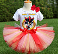 Sonic the Hedgehog Shadow Tutu Set Girls Personalized Custom Gold Red Pink Tutu Outfit Dress Theme Cake Smash Party