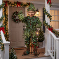 6' Christmas The Holly and the Ivy The Mistletoe Sprite Figure Music Lights Motion Sensor Christmas Home Decor Accent Yard Prop