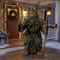 6' Christmas Yule & The Winter Solstice The Oak King Figure Music Lights Motion Sensor Christmas Home Decor Accent Yard Prop