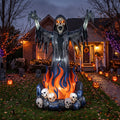 6' The Underworld Chained Tormented Soul Yard Halloween Inflatable Blow Up Decor Prop