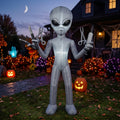 6' Alien Invasion / Area 51 Alien Examiner Yard Halloween Inflatable Blow Up Decor Prop
