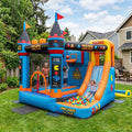 Play Bounce House Jumping Playhouse area with Slide and Ball Pit Arcade Castle Theme