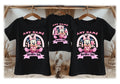 Baby Minnie Mouse Personalized Custom Black Family T-Shirt or Onesie Pack Theme Cake Smash Birthday Party