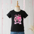 Barbie Face Silhouette Personalized Custom Black T-Shirt or Onesie Theme Cake Smash Birthday Party
