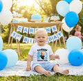 Boss Baby Boy Personalized Custom White T-Shirt or Onesie Theme Cake Smash Birthday Party