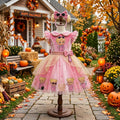 Blonde Boss Baby Girl Girls' Deluxe Sparkle Tutu Party Costume Dress Set with Matching Headband Halloween Birthday Pageant