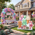 Life Size Candy Treats Character Premium Freestanding Birthday Cutouts Yard Sign Decor Party Prop