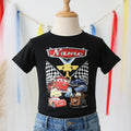 Cars Group Personalized Custom Black T-Shirt or Onesie Theme Cake Smash Party