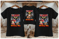 Cars Mater Personalized Custom Black Family T-Shirt or Onesie Pack Theme Cake Smash Birthday Party