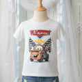 Cars Mater Personalized Custom White T-Shirt or Onesie Theme Cake Smash Party