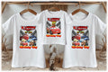 Cars Lightning McQueen Personalized Custom White Family T-Shirt or Onesie Pack Theme Cake Smash Birthday Party