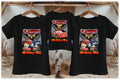 Cars Lightning McQueen Personalized Custom Black Family T-Shirt or Onesie Pack Theme Cake Smash Birthday Party