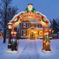 10-Foot Giant Outdoor Illuminated Walkthrough A Christmas Carol Inflatable Archway Christmas Decor