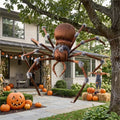 3.7' Giant Creepy Brown Spider Halloween Home Decor Accent Yard Prop