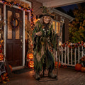 6' Animated Enchanted / Cursed Forest The Wood Witch Figure Music Lights Motion Sensor Halloween Home Decor Accent Yard Prop