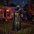 6' Dark Twisted Fairy Tales The Pied Piper of Plague Yard Halloween Inflatable Blow Up Decor Prop