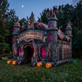 Demonic Cult Compound Theme Premium 10' x 10' Halloween Haunted House Inflatable Blow Up Walk-Through Archway Experience Decor Prop