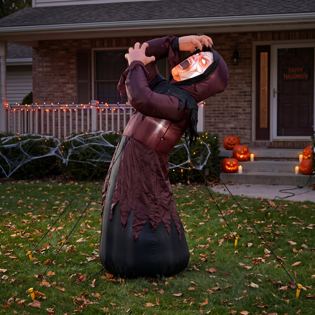 6' Demonic Cult Compound The Possessed Vessel Yard Halloween Inflatable Blow Up Decor Prop