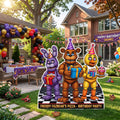 Life Size FNAF Five Nights at Freddy's Character Premium Freestanding Cutouts Yard Sign Decor Party Prop