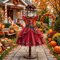 Five Nights at Freddy's FNAF Foxy Girls' Deluxe Sparkle Tutu Party Costume Dress Set with Matching Headband Halloween Birthday Pageant