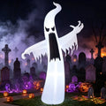 12' Giant Long Ghost Yard Halloween Inflatable Blow Up Decor Prop