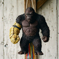 Premium Handmade 30-Inch Godzilla Kong Character Pull-String Piñata Table Decor Party Centerpiece