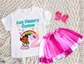 Gracie's Corner Baby Cece Tutu Set Girls Personalized Custom Hot Pink White Pink Ribbon Tutu Outfit Dress Theme Cake Smash Birthday Party