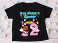 Gracie's Corner Baby Cece Personalized Custom Black T-Shirt or Onesie Theme Cake Smash Birthday Party